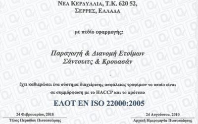 Νέο ISO 22000:2005